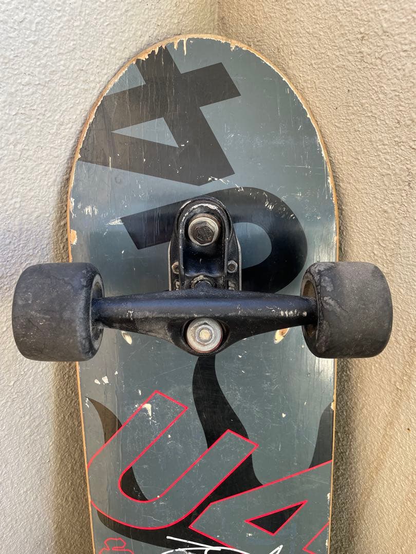 U4 スケートボード グレー　スケボー　carver カーバー　U4 サイン入り