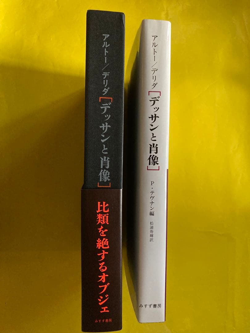 アルトー／デリダ　デッサンと肖像　ポール・テヴナン編　松浦寿輝訳
