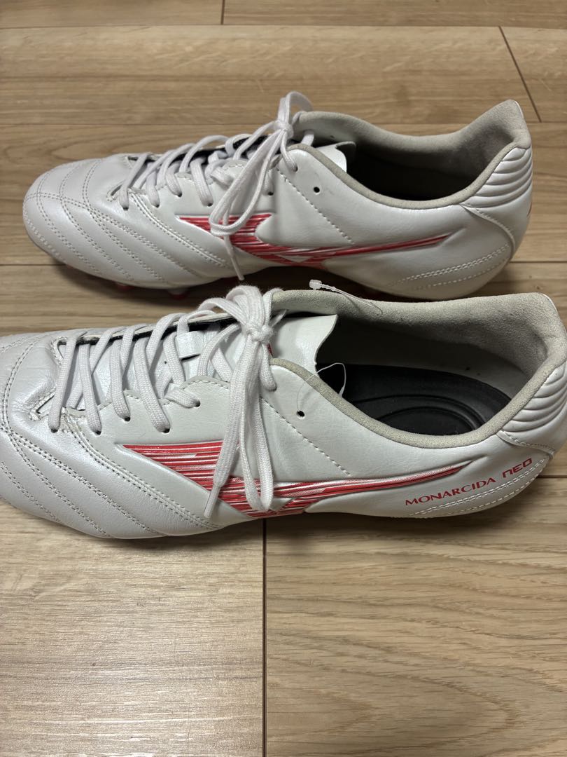 ミズノ モナルシーダ NEO III SELECT 27.0cmホワイト×レッド