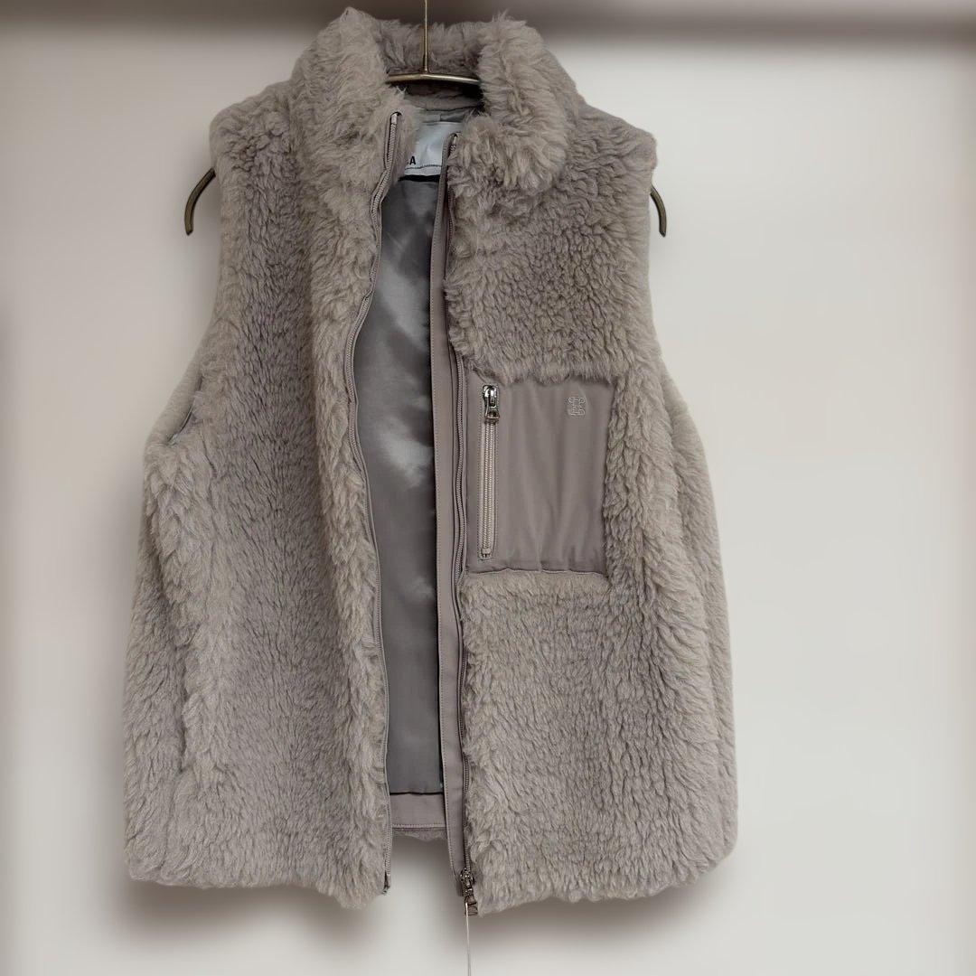 【新品】TICCA ☆ ウールファーベスト 《日本製》