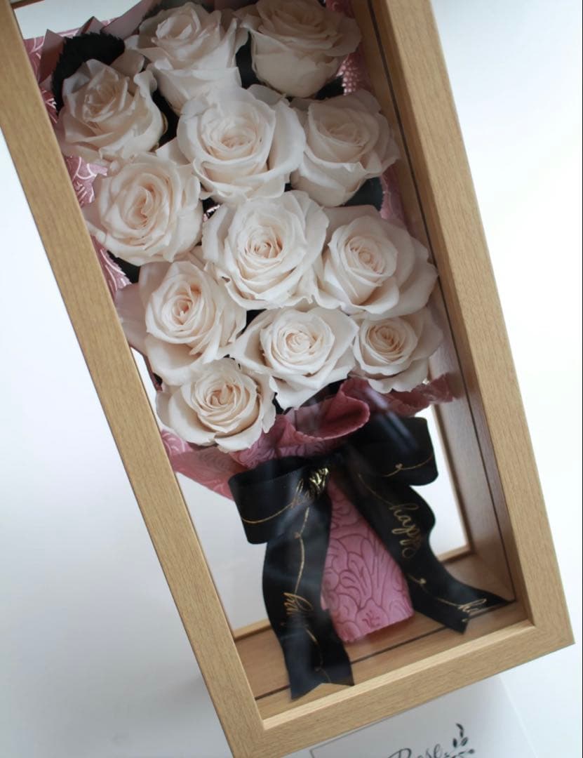 ROSEJUNO プリザーブドフラワー 12輪の薔薇 未開封 お渡し袋付