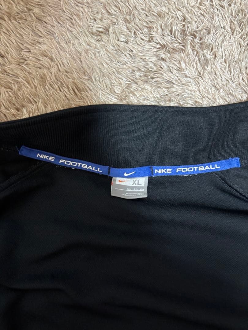 Nike ストライプジャージ上下セット XL フットボール