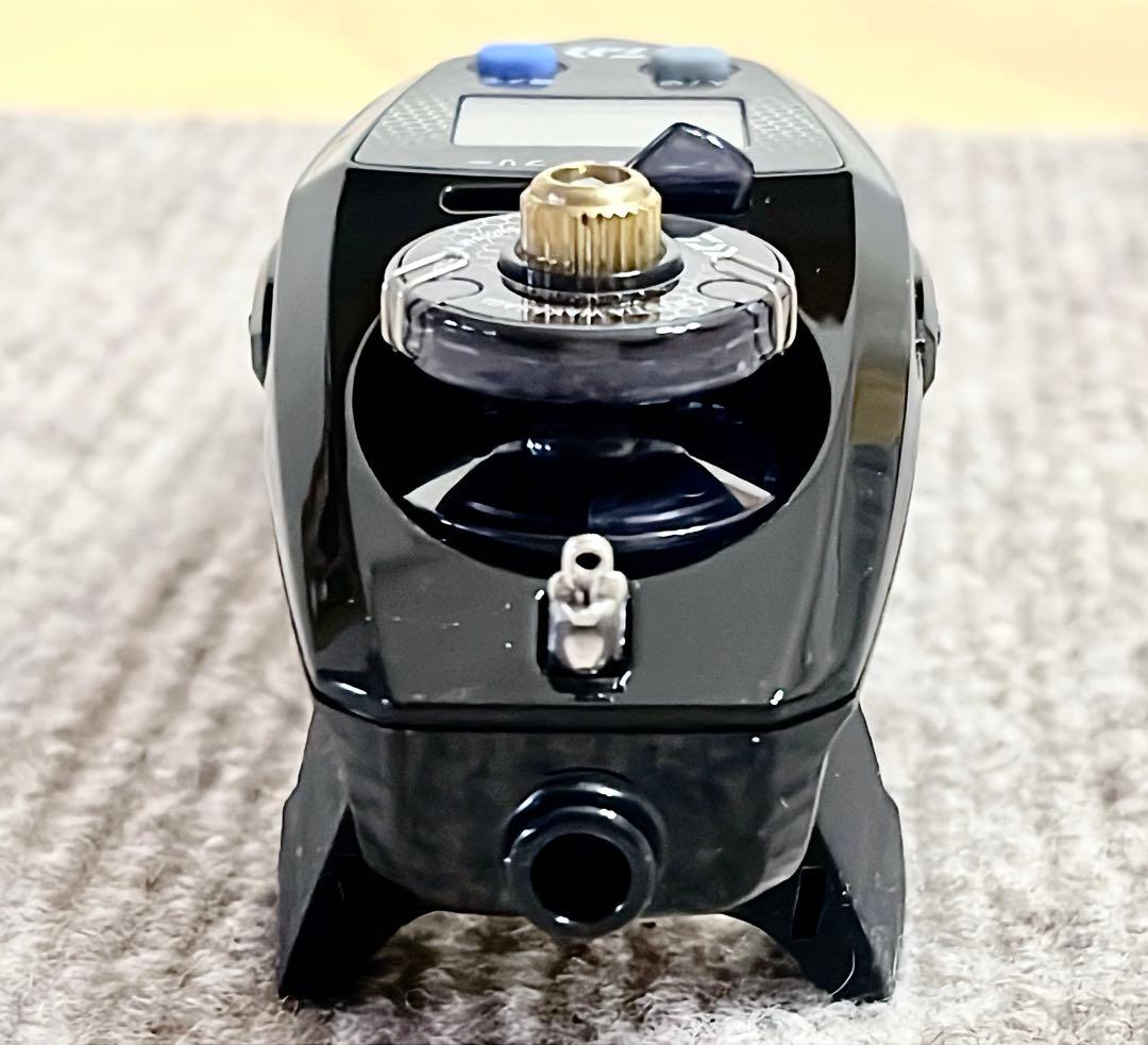 クリスティア ワカサギ CRT R ソリッドブラック/ブルーグラデーション