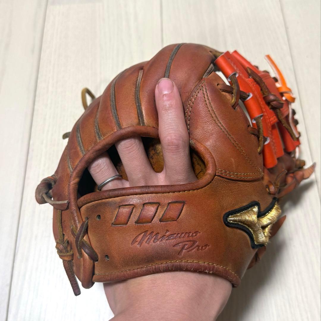 ミズノプロ硬式内野手グラブ