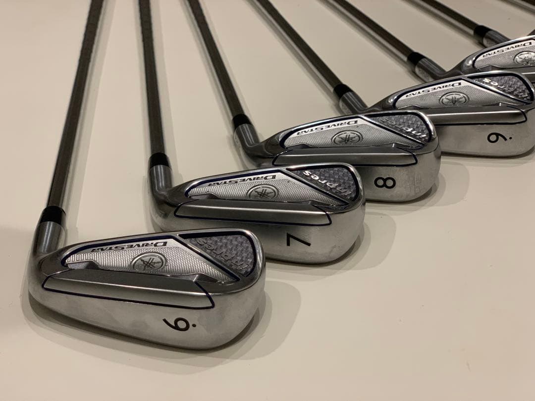 ヤマハ 5S アイアン7本セット・バッグ付き　メンズ 右利き