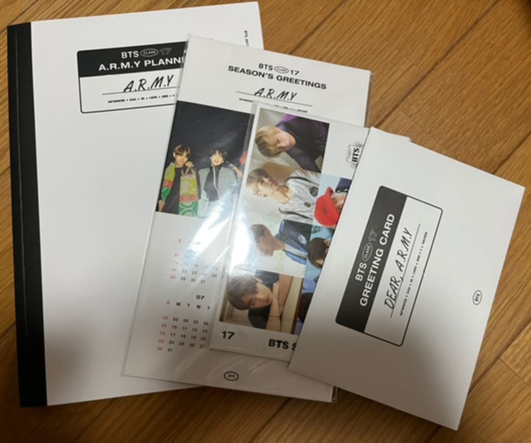 BTS memorys2017 トレカ テテ V