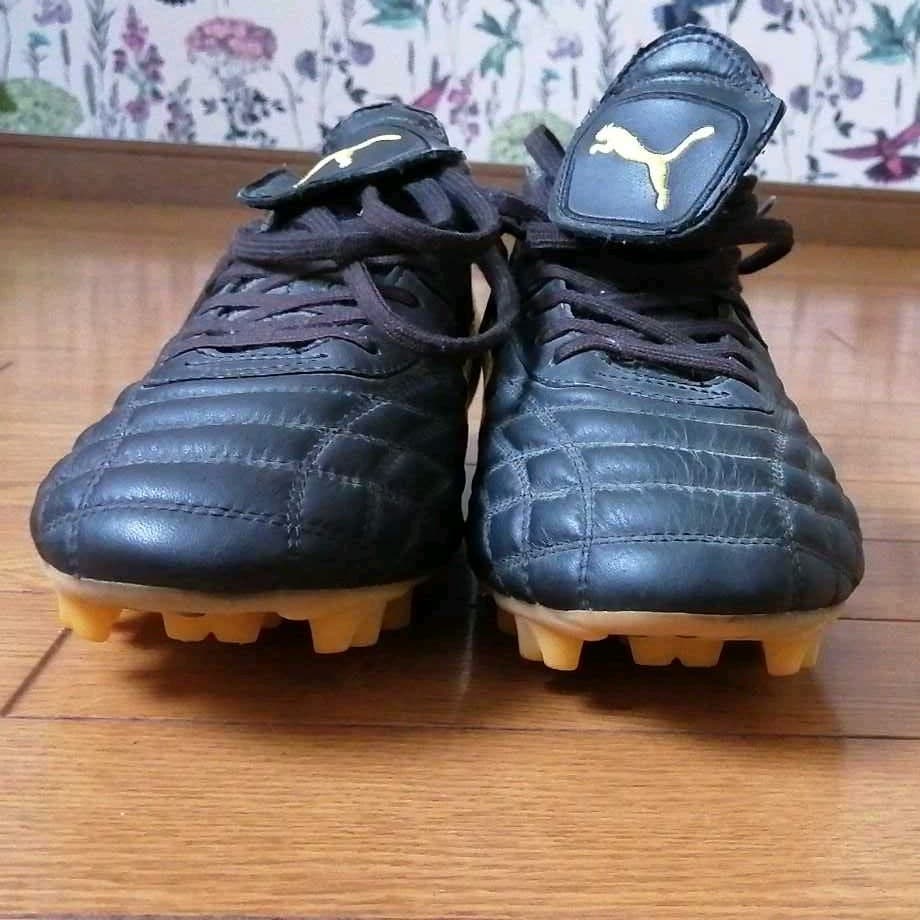 PUMA プーマ　デルムンド　GCI FG　（ブラック✕イエロー）