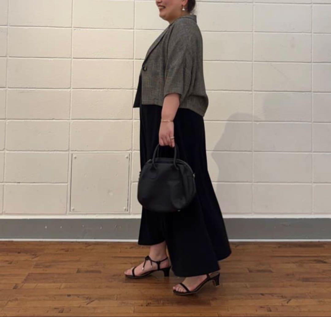 ビアズリー beardsley ハーフスリーブツイードジャケット