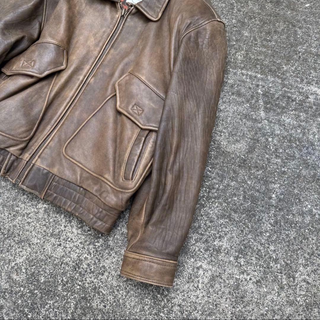 90s 80s URBAN EXPENSE レザージャケット
