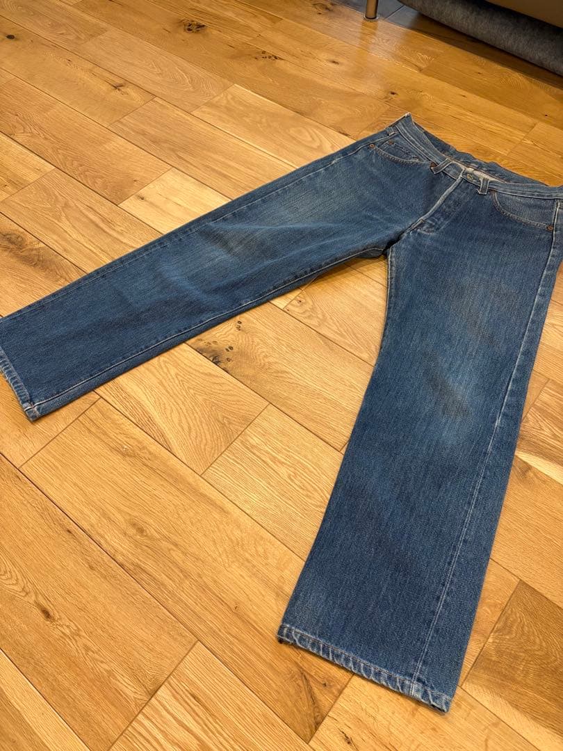 リーバイス501　赤耳　オリジナル　ビンテージ　黒カン　セルビッチ　555 美品