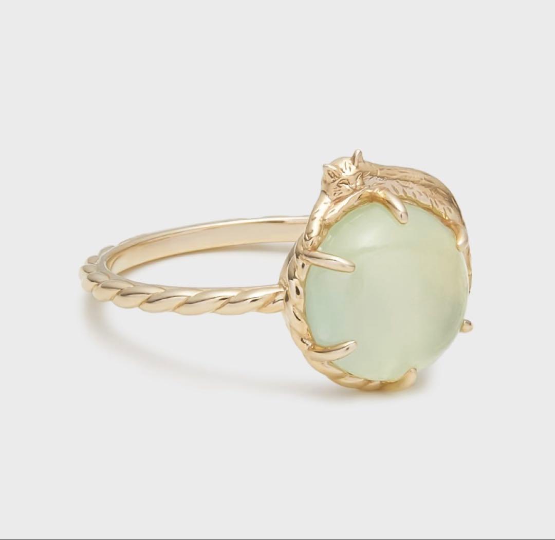 SS K5 プレナイトリング 11号｜隠れ猫モチーフ　美品