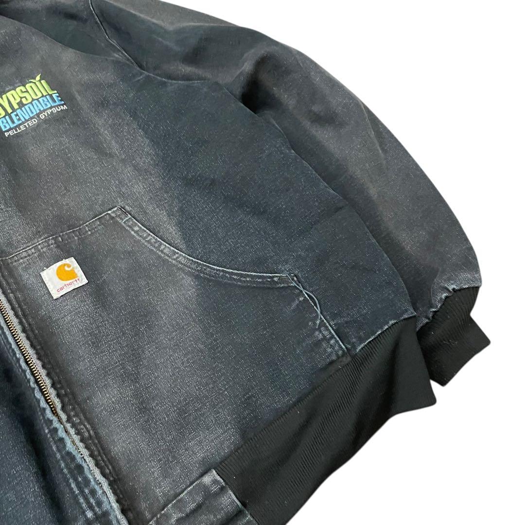 コ*ラ様 【アメリカ製】Carhartt アクティブジャケット ブラックフェード
