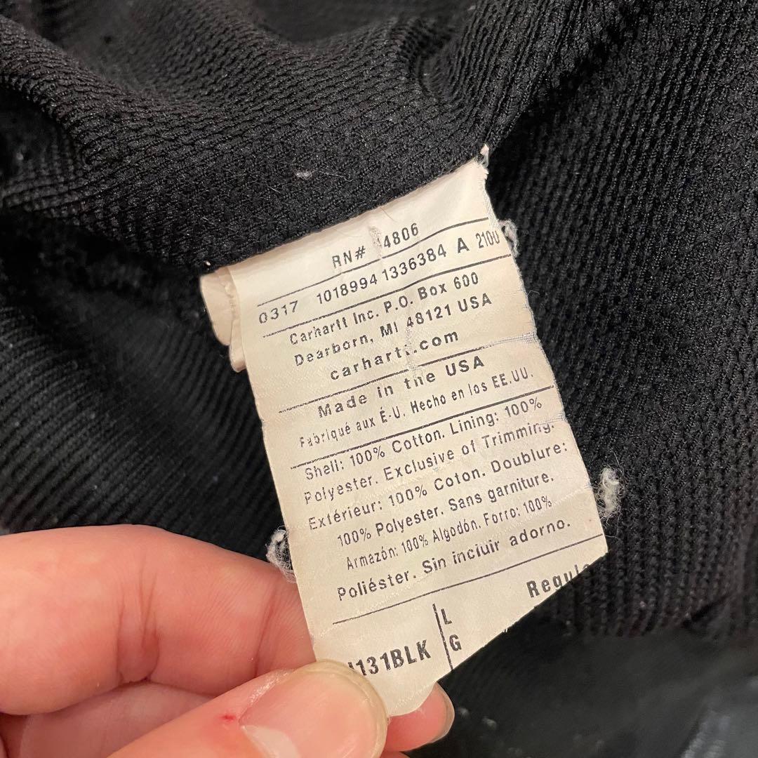 コ*ラ様 【アメリカ製】Carhartt アクティブジャケット ブラックフェード