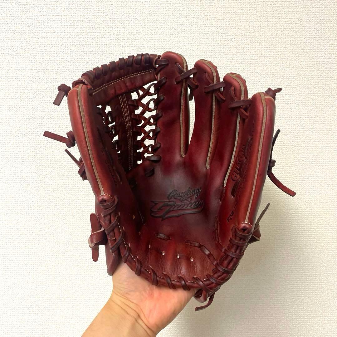 120 ローリングス 美品 即戦力 硬式 外野手用グローブ