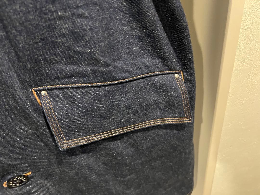 最終値下げ　マッキントッシュ　ハンビー　GTS デニムコート 34