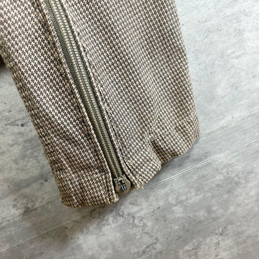 DIESEL ディーゼル 00's ライダースジャケット Y2K チェック柄