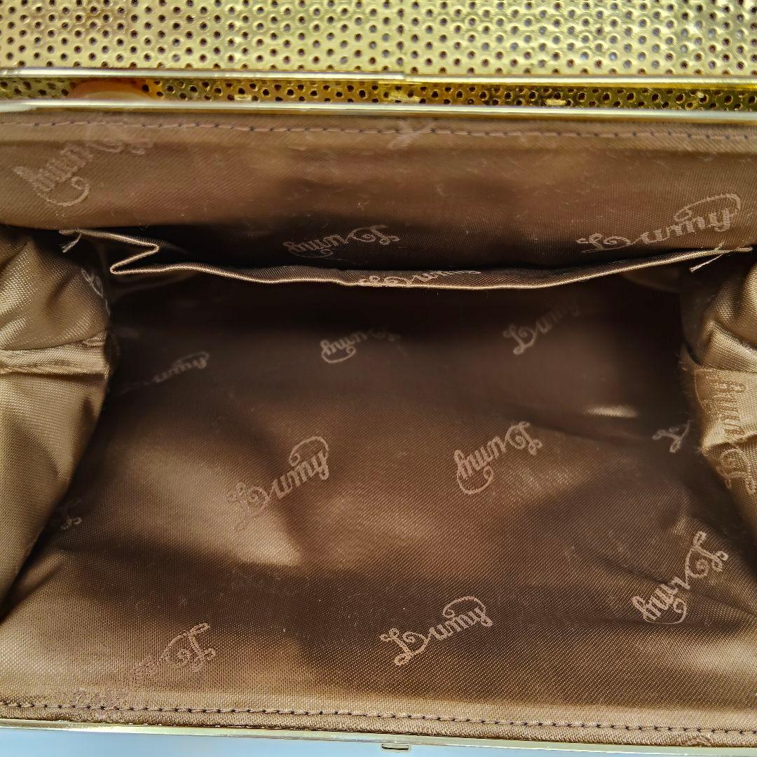 希少　ルミーはしもと　ビーズ　パーティーバッグ