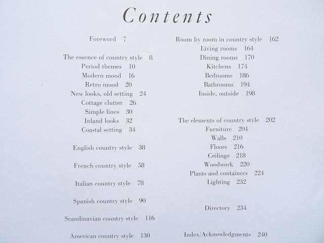 洋書◆インテリア写真集 本 カントリースタイル 田舎 建築 建物