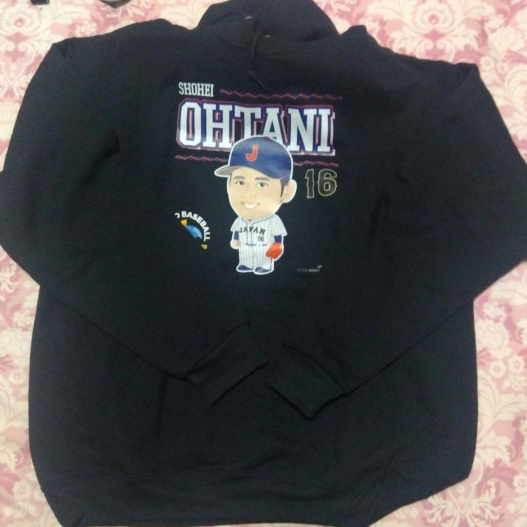 大谷翔平イラストパーカー侍JAPAN 日本ハム ドジャーズ中日巨人阪神広島横浜