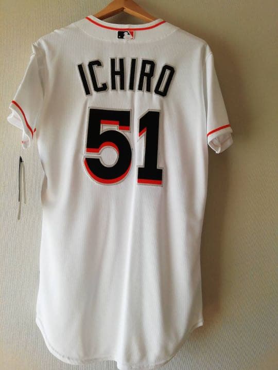 イチロー マイアミ マーリンズ ホーム用 オーセンティック ユニフォーム MIA