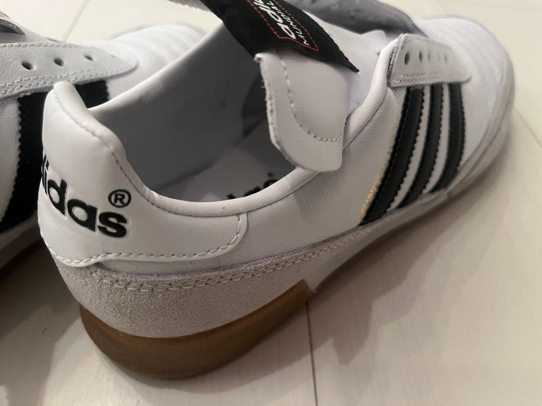 美品　USED adidas MUNDIAL GOAL ホワイト/ブラック
