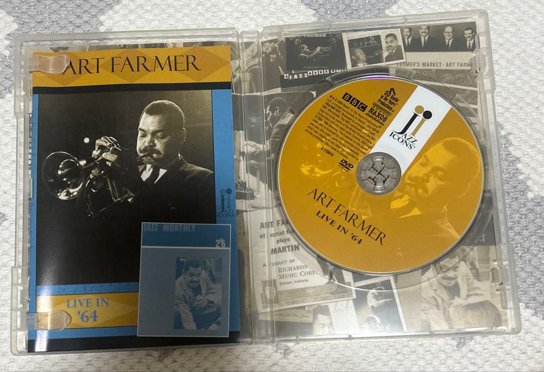 ミュージック ART FARMER LIVE IN '64 DVD