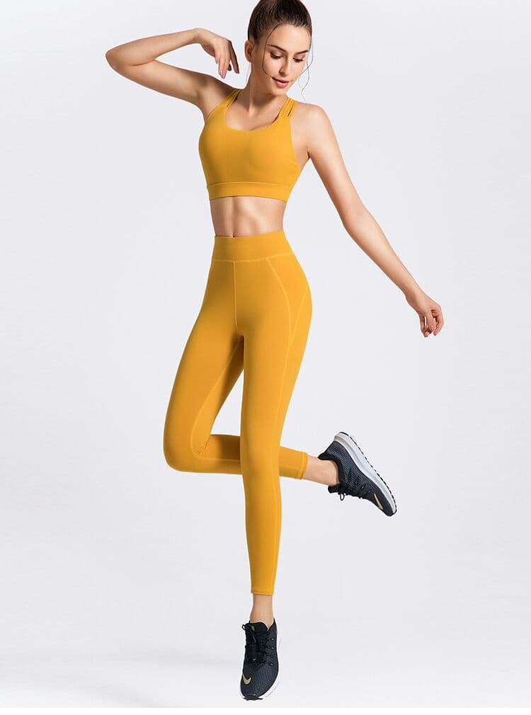 レギンスヨガ上下セット