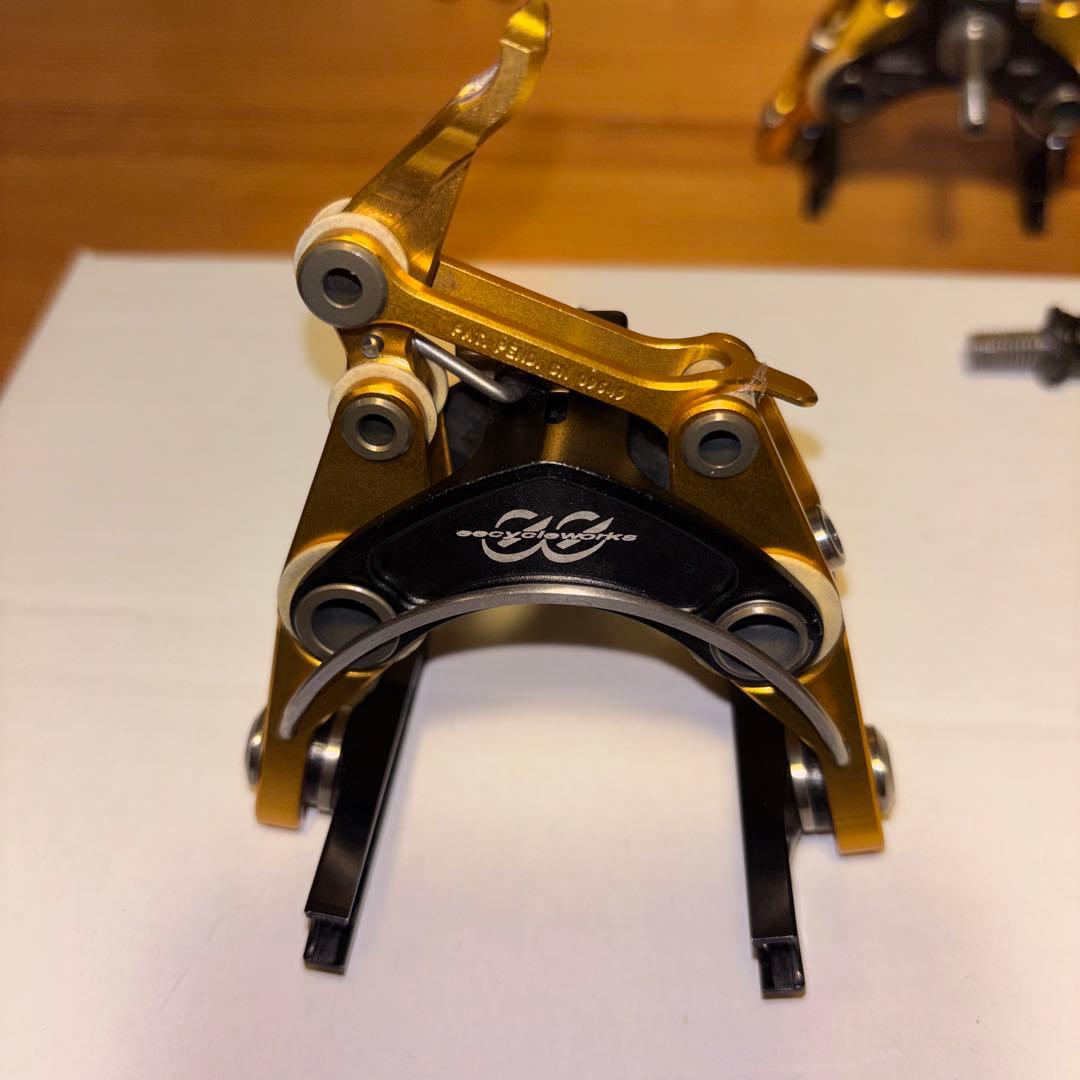 ジャンク　eeサイクルワークス　超軽量ブレーキ　クリップ不足