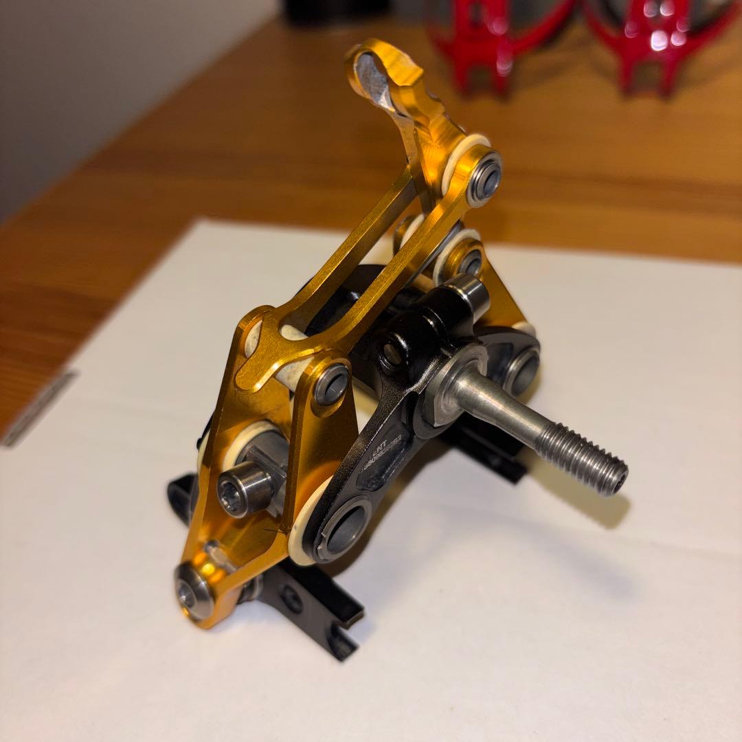 ジャンク　eeサイクルワークス　超軽量ブレーキ　クリップ不足