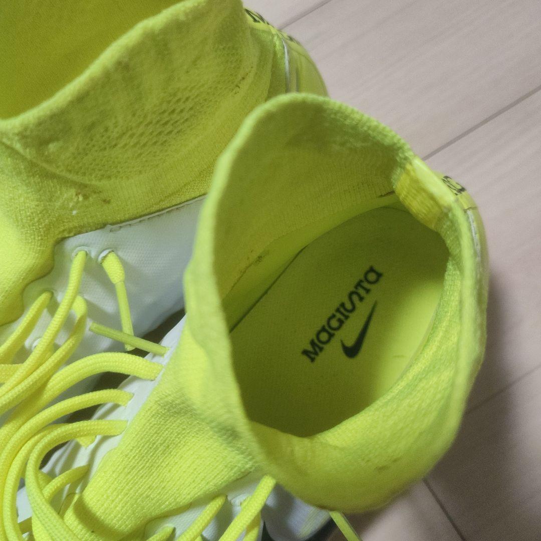 ナイキ マジスタ オーデン Ⅱ HG-E(ホワイト×イエロー） 26cm