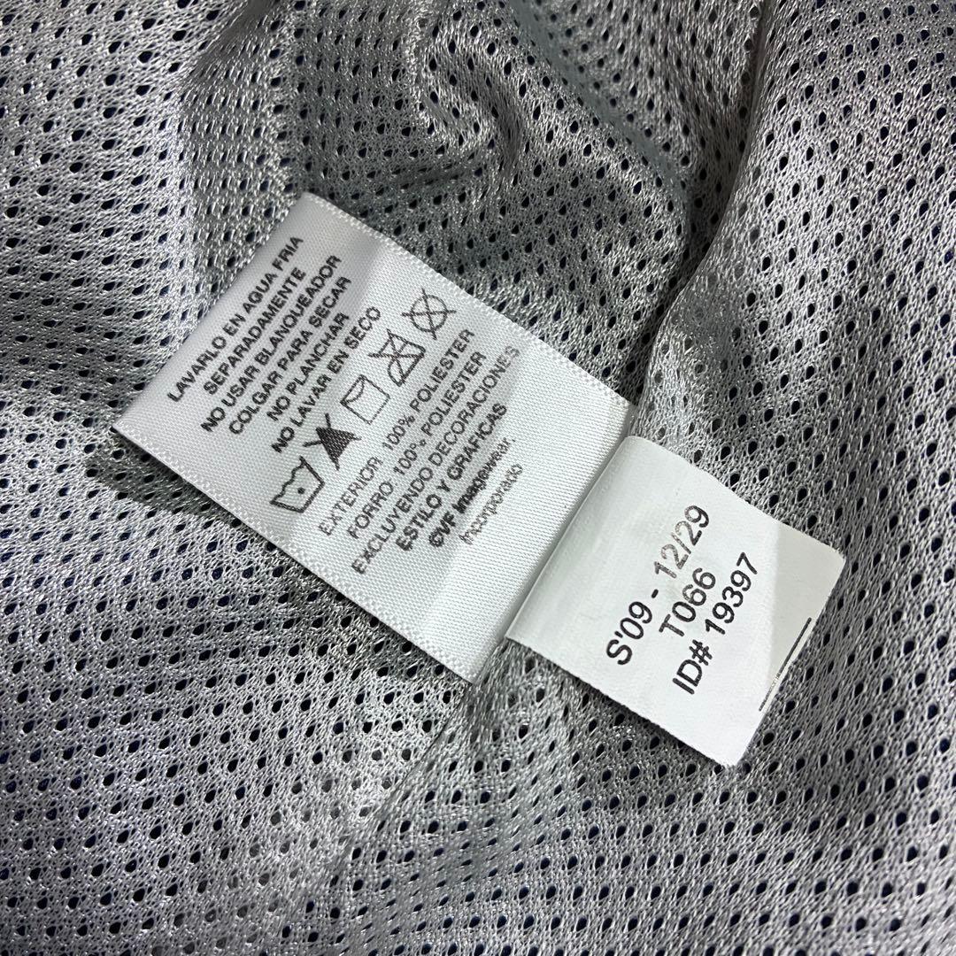 シアトルマリナーズ プルオーバー ナイロンジャケット XL 紺 MLB Vネック