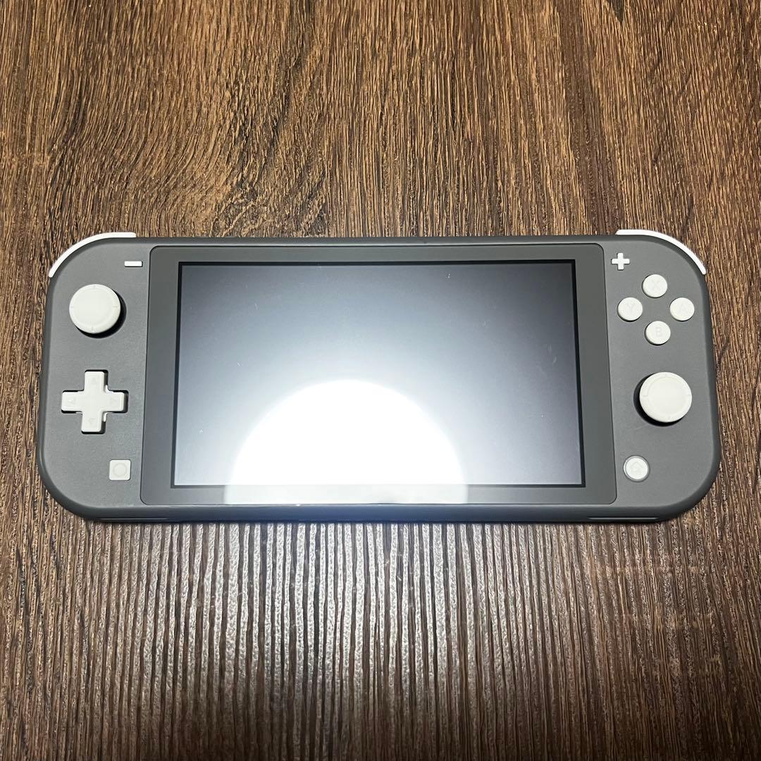 【美品】Nintendo Switch Lite グレー　あつまれどうぶつの森
