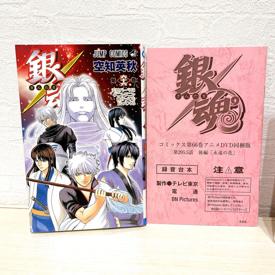 銀魂 65巻 66巻 アニメ DVD同梱版 初版