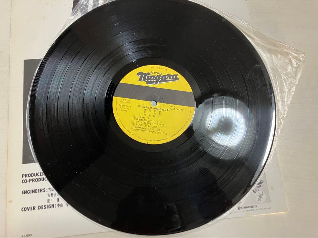 大滝詠一 LP/A LONG VACATION、EACH TIME +1/3枚