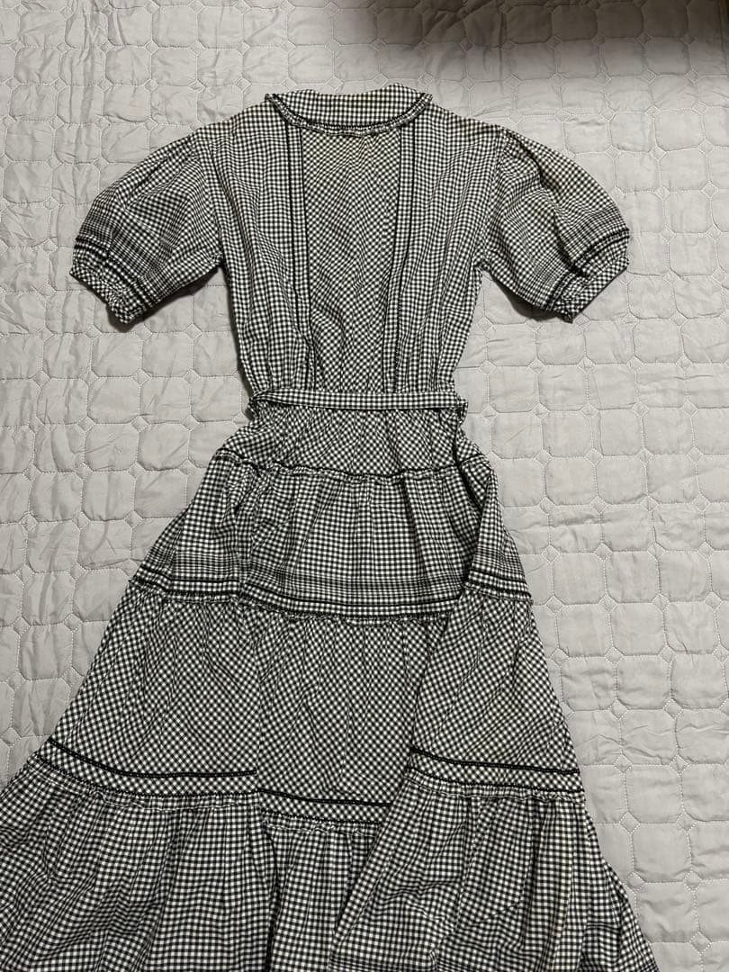 ピンクハウス　ギンガムチェックワンピース