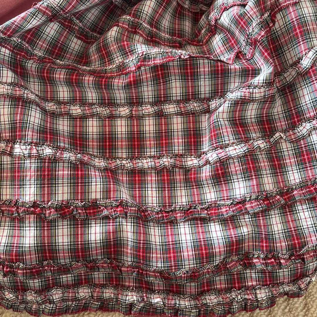 ピンクハウスワンピース ダンガリーPH刺繍入り