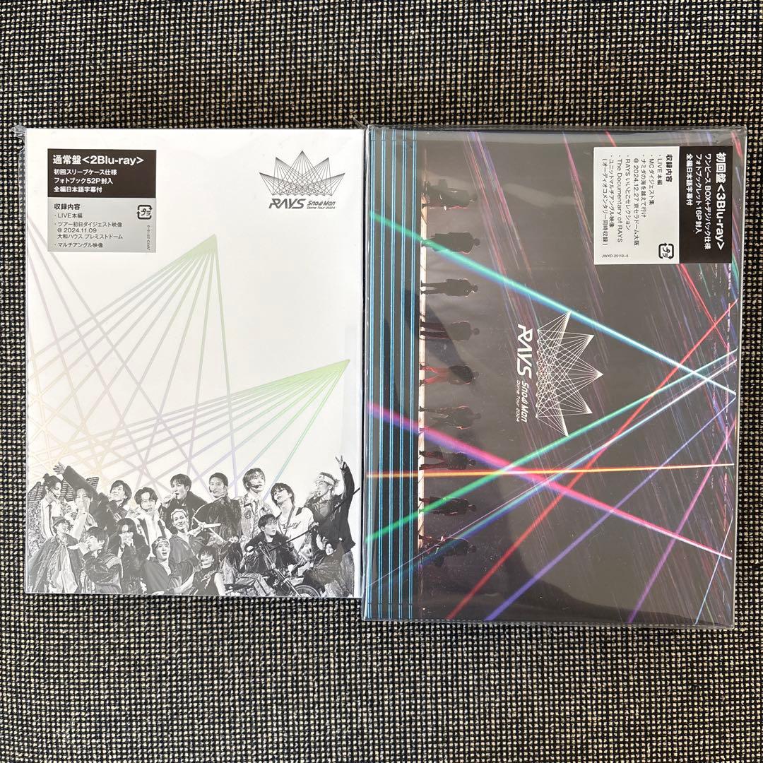  Man RAYS 初回盤・通常盤　Blu-ray2点セット