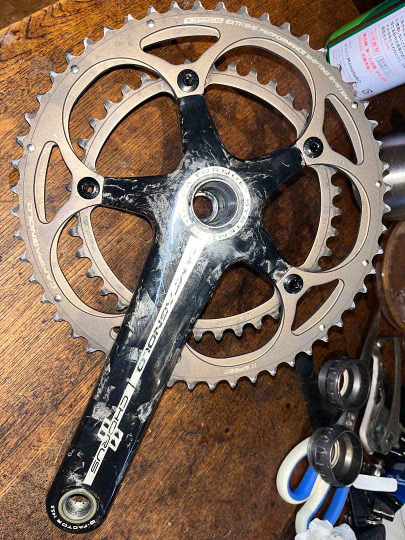 カンパニョーロ コーラス クランク 175 53-39T 11S カーボン 値下