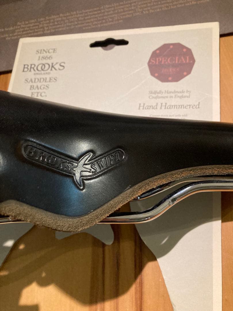 未使用品 Brooks Swift サドル ブラック