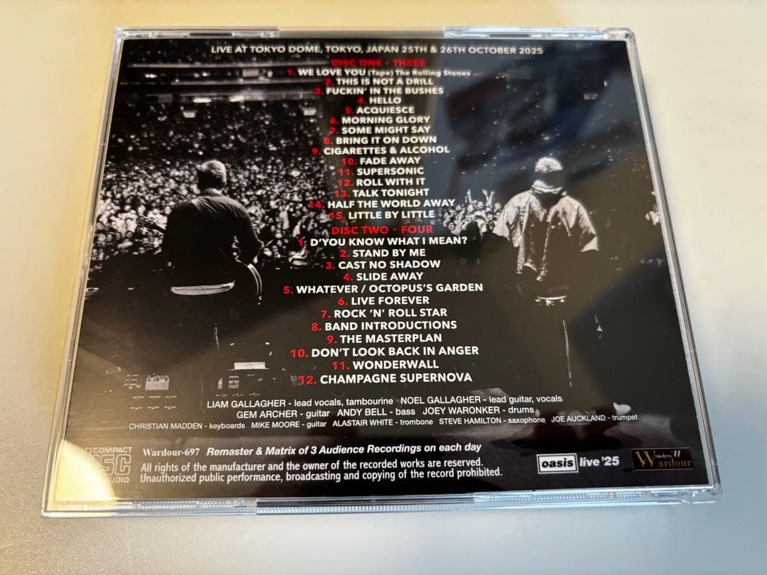 OASIS オアシス DEFINITIVE TOKYO DOME 2025