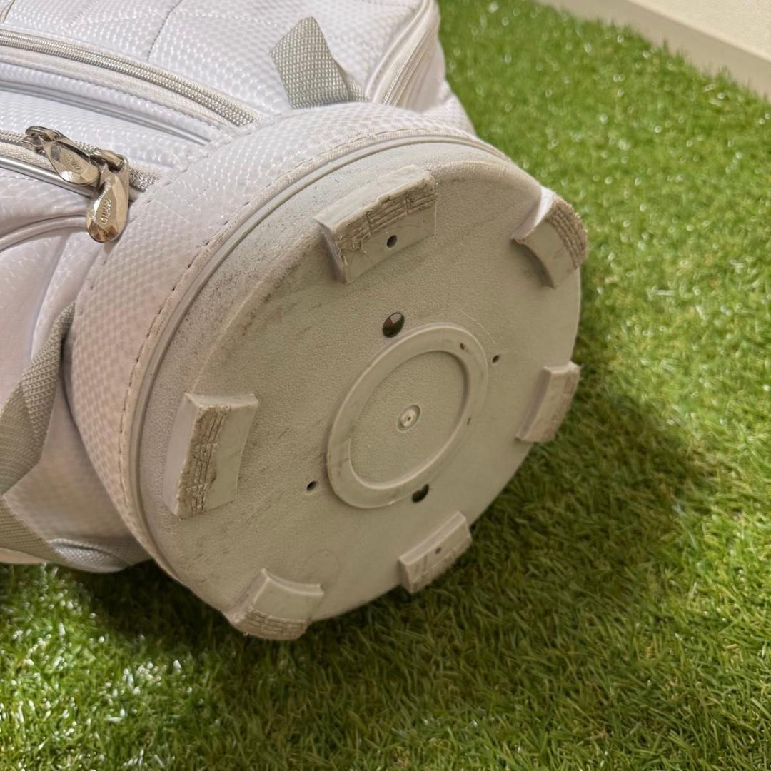 XXIO ゼクシオ レディース キャディバッグ ホワイト系 8.5型