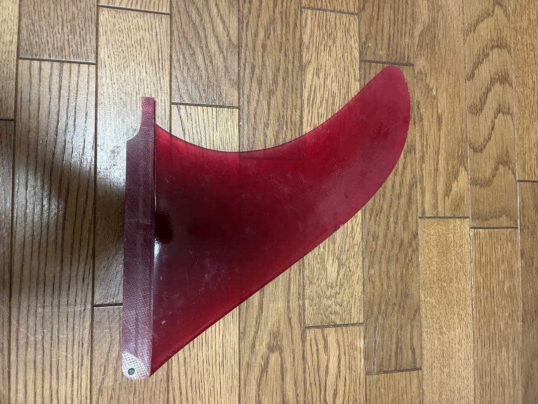 ehu kai 赤　ロングボードフィン　シングル