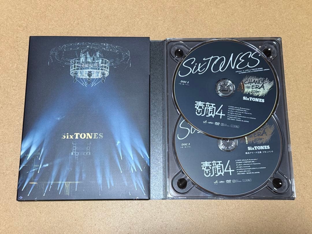 SixTONES盤　素顔4 DVD 正規品