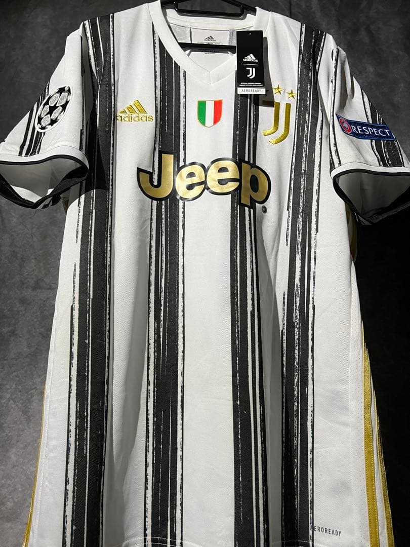 【正規品・タグ付】ロナウド ＃７ ユヴェントス ２０／２１ ＣＬ仕様（H）