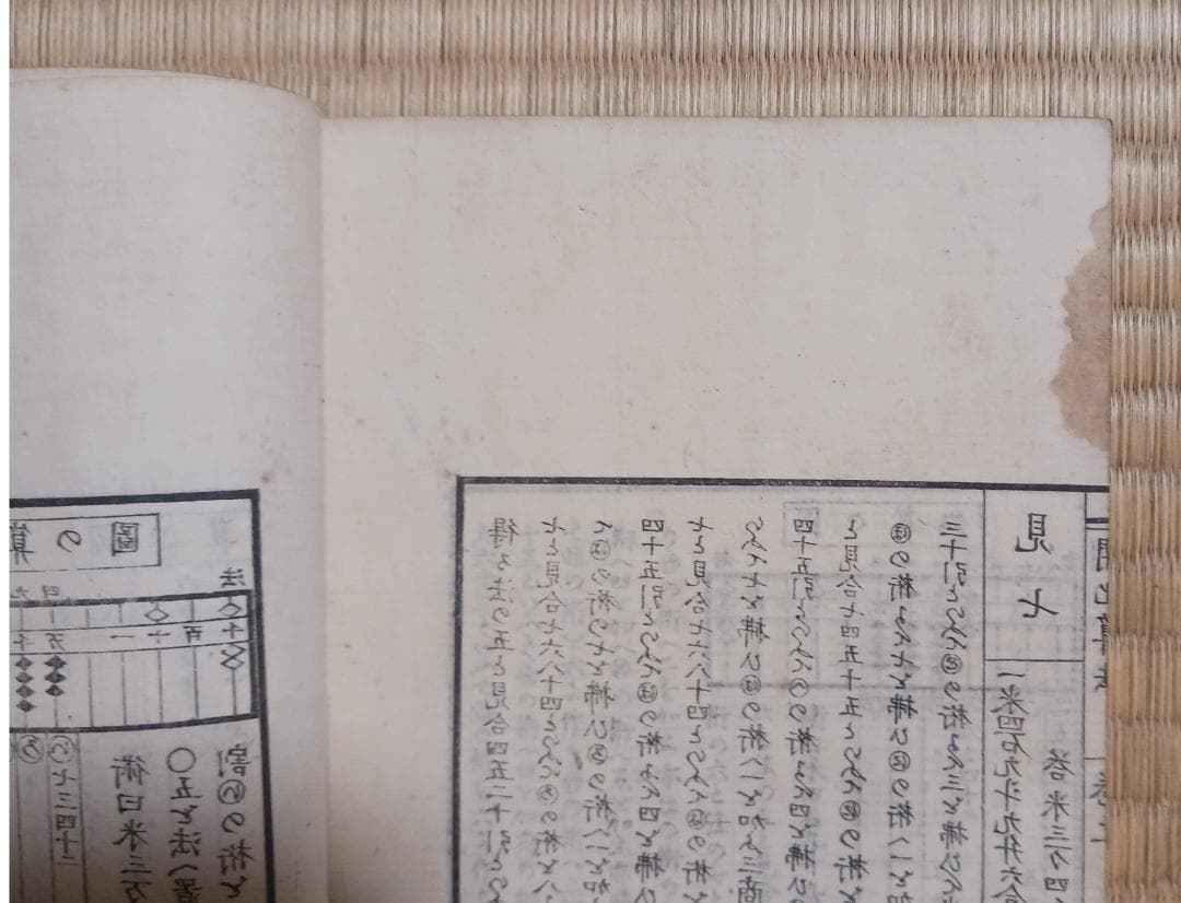 明治期 和本 開化小学算法 算術書 東京書林 玉山堂 和装本