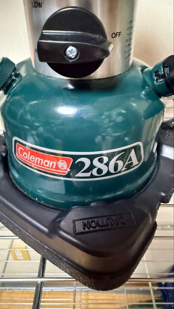 Coleman ガソリンランタン 286A 緑色