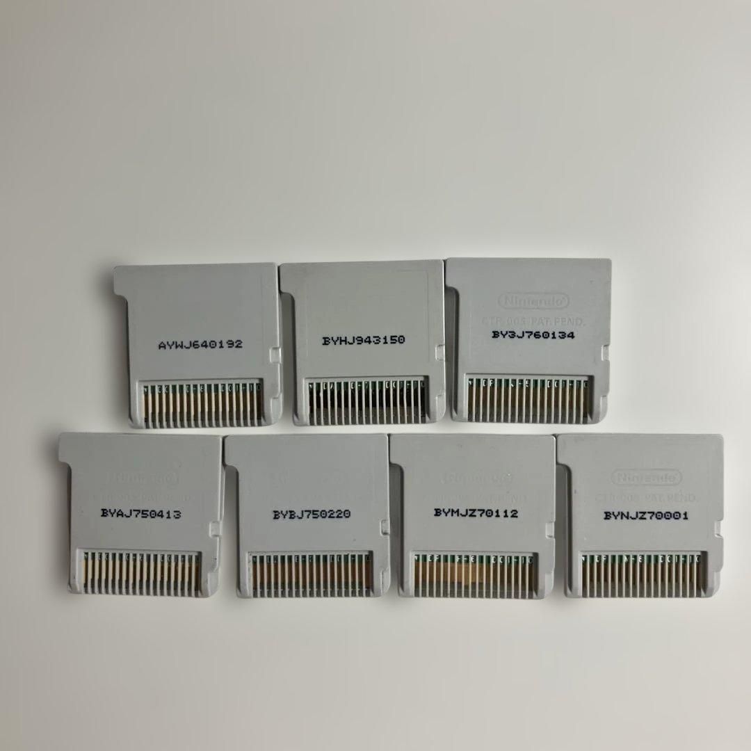 妖怪ウォッチソフト7本セット　本家　赤猫団など　ソフトのみ　3DS