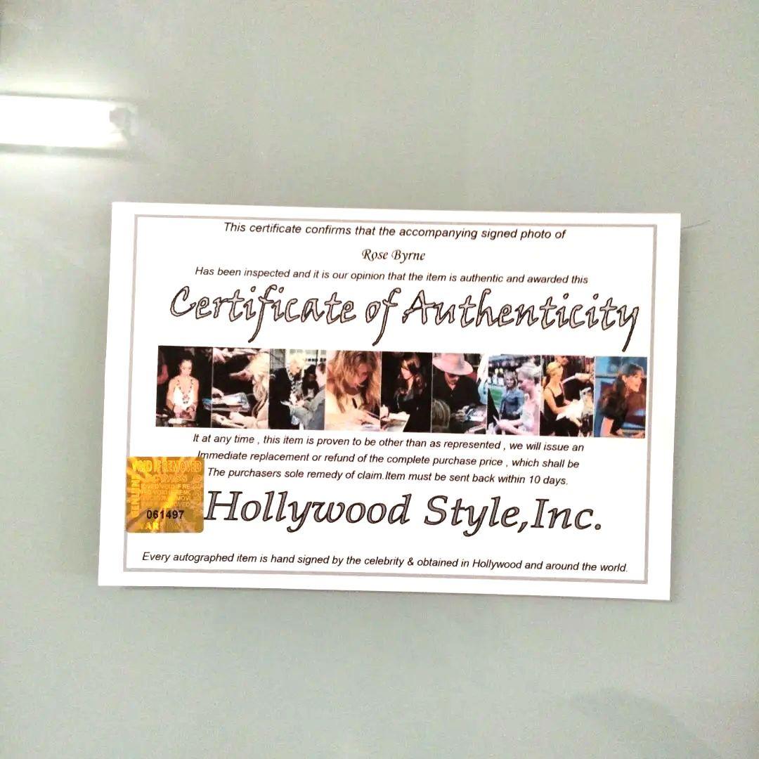セール中…ローズ・バーン直筆サイン入り超大型写真…Rose Byrne…