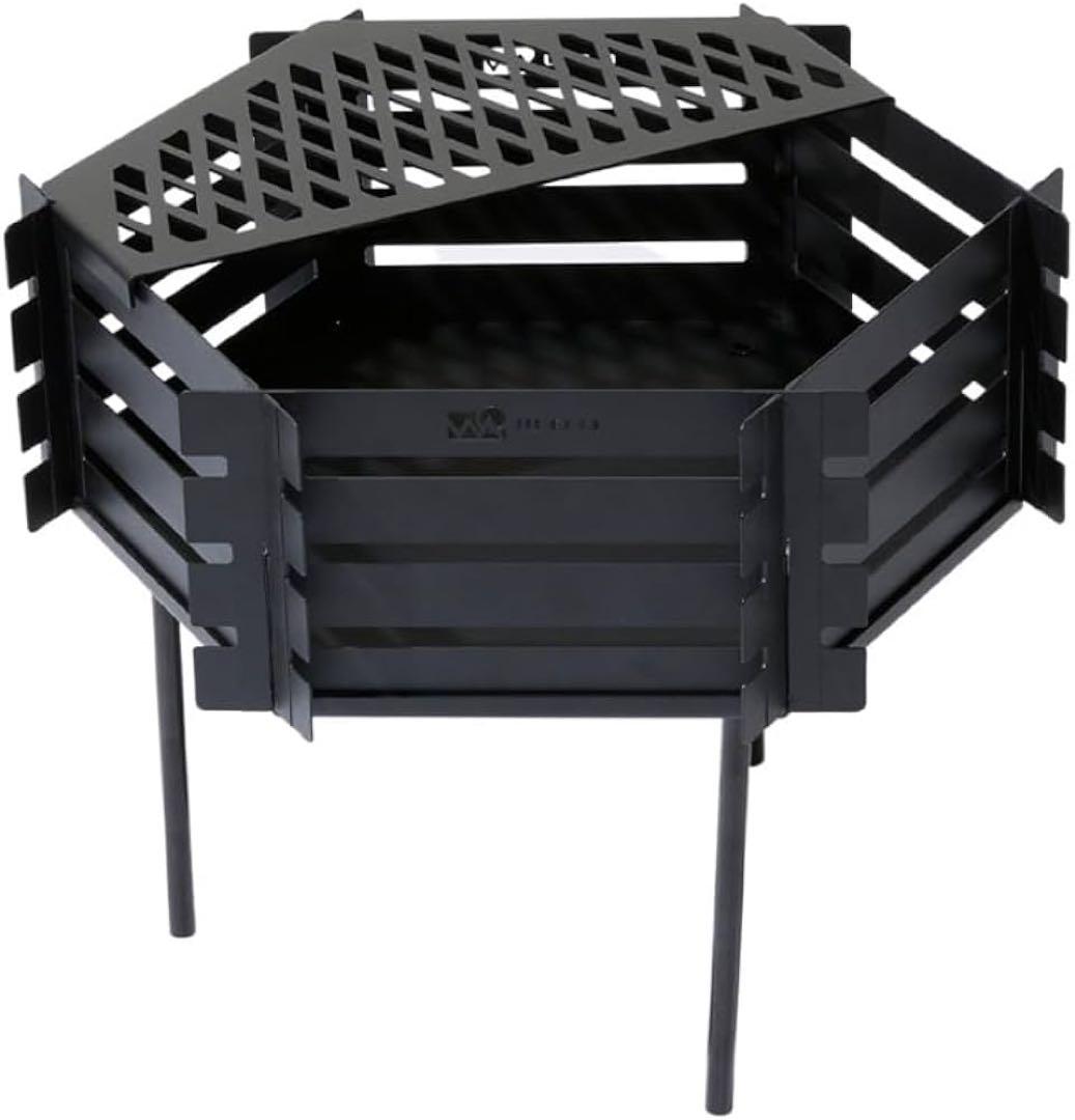 【新品未開封】WAQ 焚き火台 YAGURA アイアン製