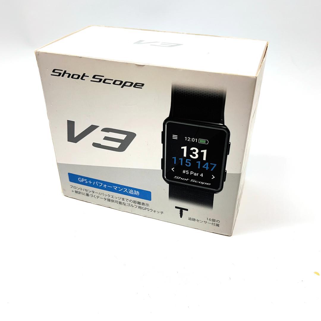 Shot Scope V3　時計型 ゴルフ GPS ナビ センサー